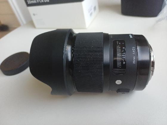Sigma Canon 20 F1,4 DG HSM ART