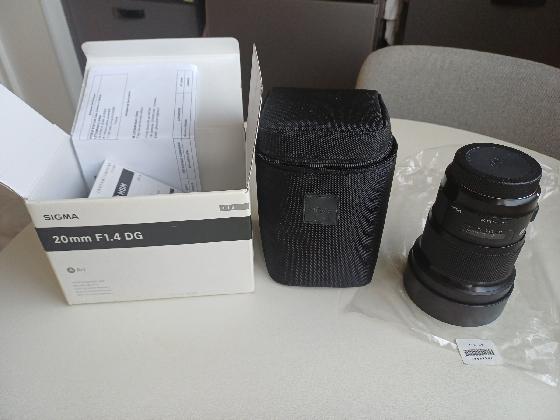 Sigma Canon 20 F1,4 DG HSM ART