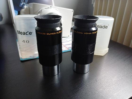 Paire oculaires 40MM MEADE série 3000