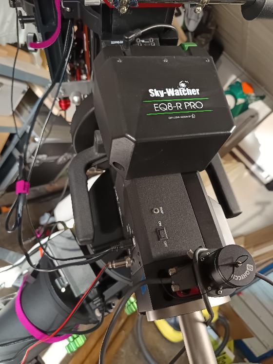 Monture équatoriale lourde 