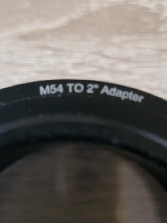 Adaptateur M54 / coulant 2"