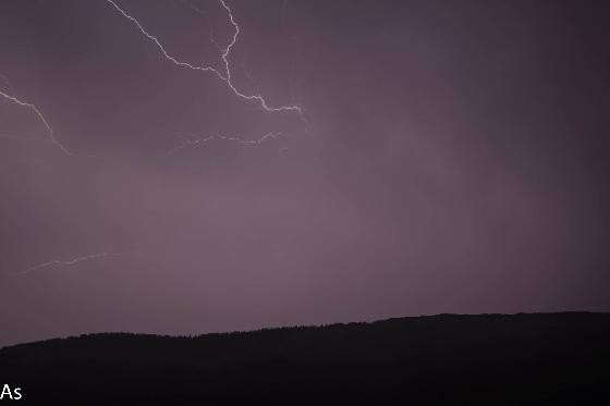 orage du 30/07/2019  Massif des bauges