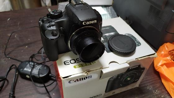 Canon Eos 1000D défiltré partiel