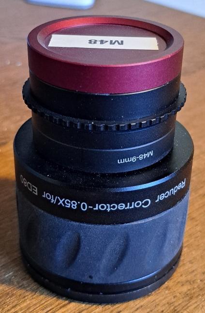 SW 72ED + Reducteur 0.85 + pélicase