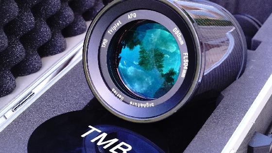 Lunette TMB optical - triplet Apo série signature 80/504 