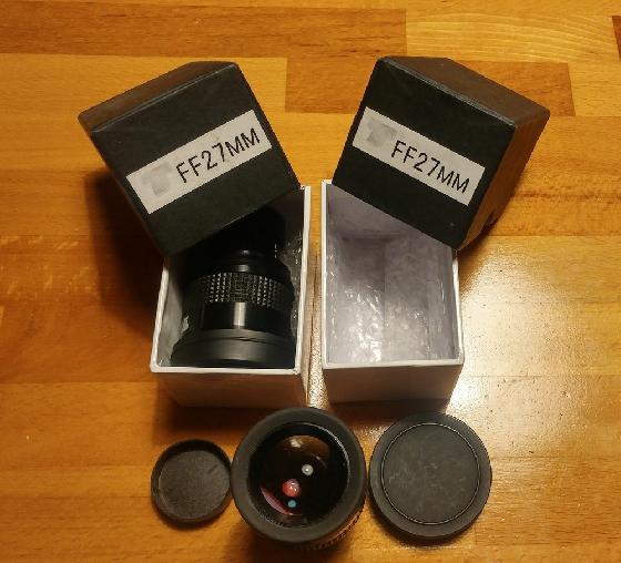 Paire d'oculaires TS FF 27 mm