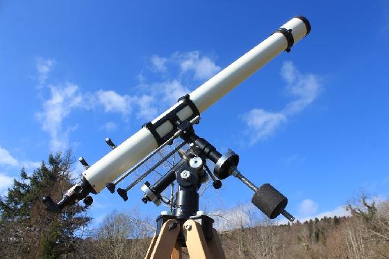 Lunette Unitron 75 mm