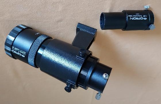 Mini Lunette guide / chercheur 50mm Orion