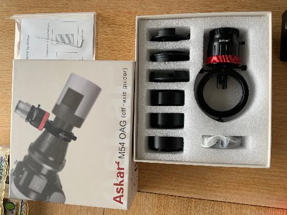 ZWO ASI 1600 MM, OAG, Filtres et roue EFW