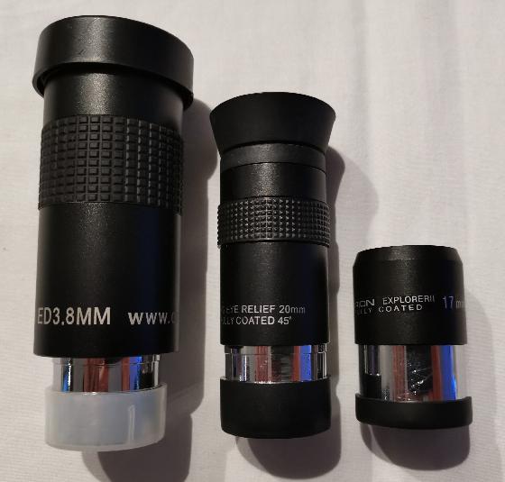 Matériel astro divers : newton 150/750, RAF starlight Xpress, Meade DSI III pro, oculaires Baader Hyperion, ...