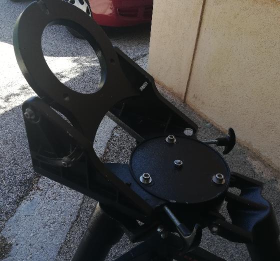 Trépied et table équatoriale