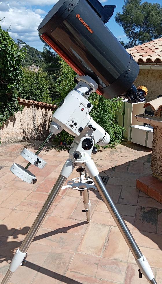 Célestron 9 sur NEQ6pro