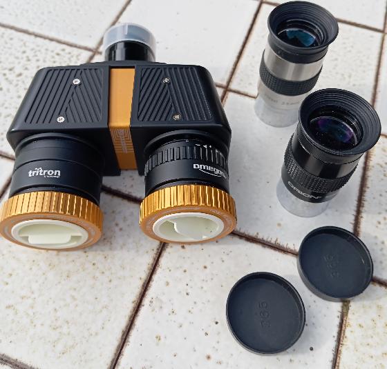 Tête binoculaire Omégon