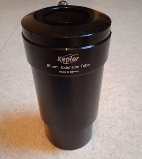 Lunette 80/400+Barlow ED 2x 50,8mm+allonge 50,8mm