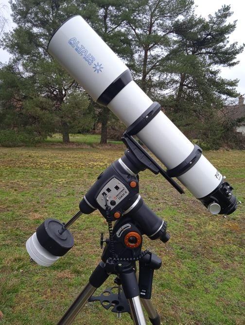 Lunette Altair 130/905 EDT APO + monture Celestron CGEM II