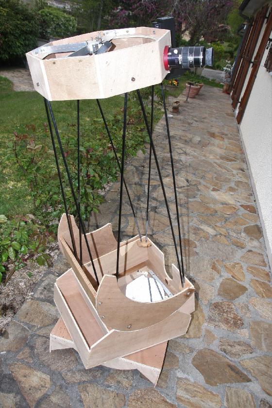 Dobson Strock artisanal 13 pouces 330 mm F/4.