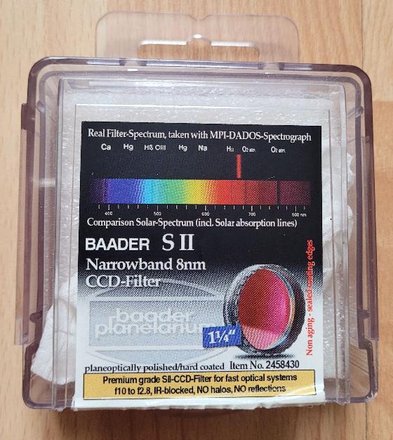 SII CCD Baader 8nm 31.75 REF: 2458430