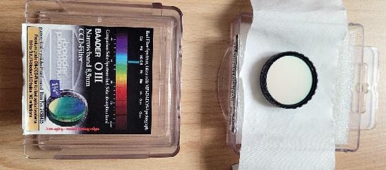 Filtre OIII CCD Baader 8.5nm 31.75 REF: 2458435
