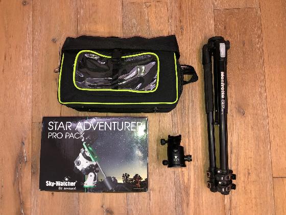 Star Adventurer neuve Pack complet (trépied, rotule, sac) 
