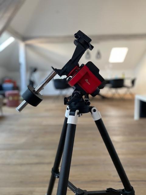 Setup complet Astrophoto Nomade (A7s MKI, 135mm, 20mm, Ioptron Skyguider)