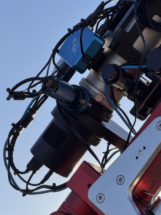 SQA85 avec SkyEye62AM (IMX455) prête à aller au Chili (ou pas) 