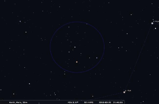 Carte de champ astérisme "Diplo"