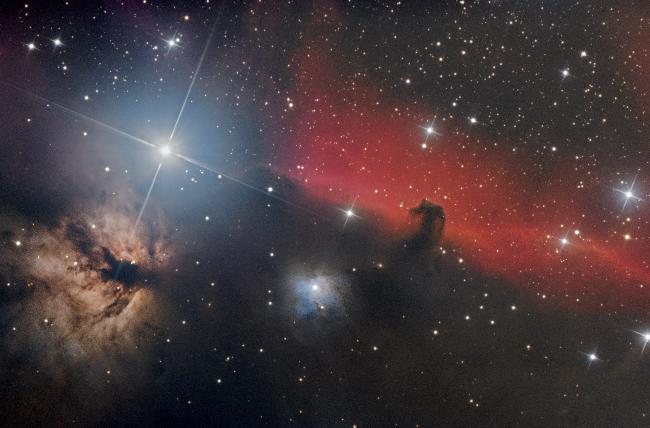 IC434 La flamme & la tête de cheval
