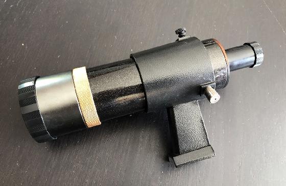 Oculaire, renvoi, lunette guide, filtres...