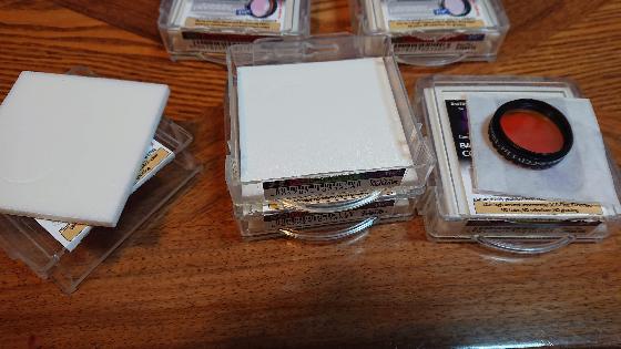 lot filtres baader lrgbc en1,25" montés 