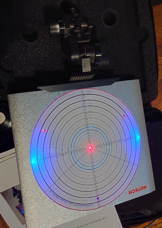 Kit collimation tri laser hotech ACT pour schmidt cassegrain + option hyperstar C14