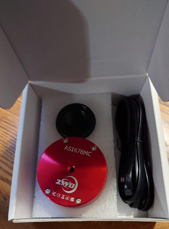 zwo asi678mc complete dans sa boite