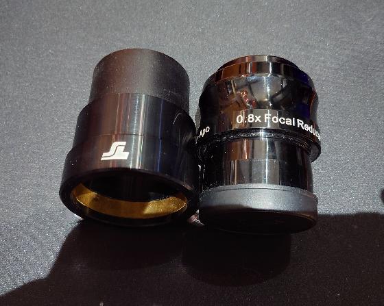 lunette 70ED carbone (meme que 70ed TS) + reducteur/correcteur 0,8x + valise