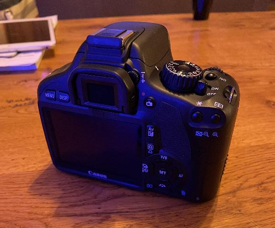 Canon 550d modifié avec Filtre Eos Clip Cls