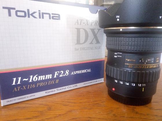 Objectif Tokina 11-16 F2.8 pour monture Canon