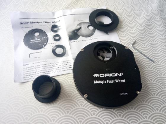 Monture, camera, RAF, filtres etc...