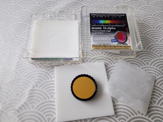 Monture, camera, RAF, filtres etc...