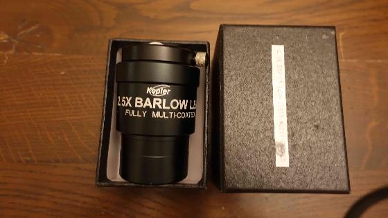 Barlow Kepler 2.5x Short coulant 50.8mm