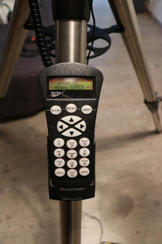 Monture et trépied Celestron CG5 Advanced Goto