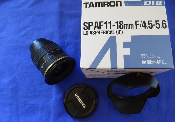 Objectif Tamron 11-18 F : 4.5-5.6 pour Nikon