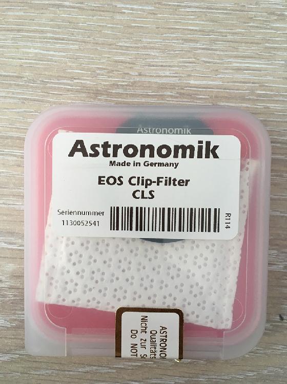 Filtre CLS CANONS EOS CLIP
