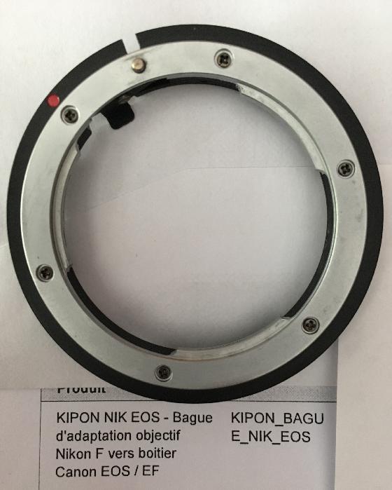 Bague Nikon vers Canon
