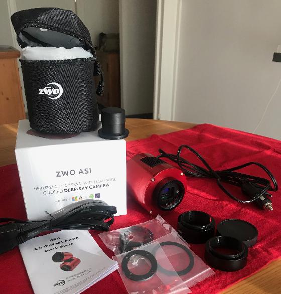 Caméra ZWO monochrome ASI183MM