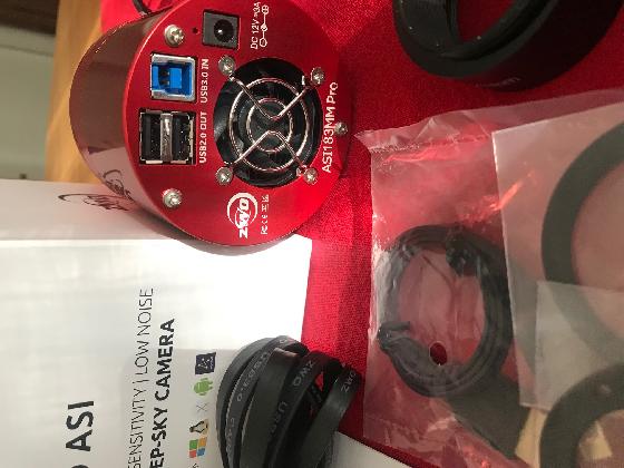 Caméra ZWO monochrome ASI183MM