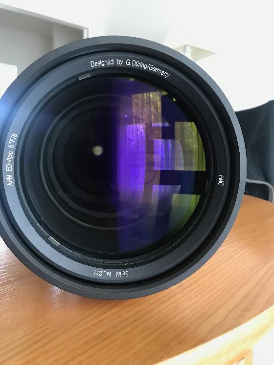 Lunette APM 152-1200 avec Focuser de 3,7"