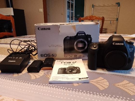 Boîtier canon 6D 