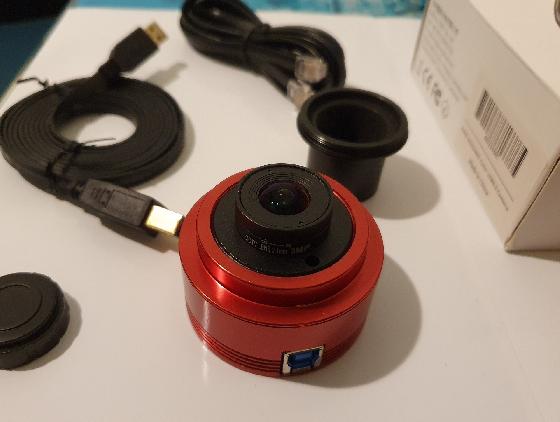 Caméra ZWO ASI224MC v1.3 + filtre IRCUT D21