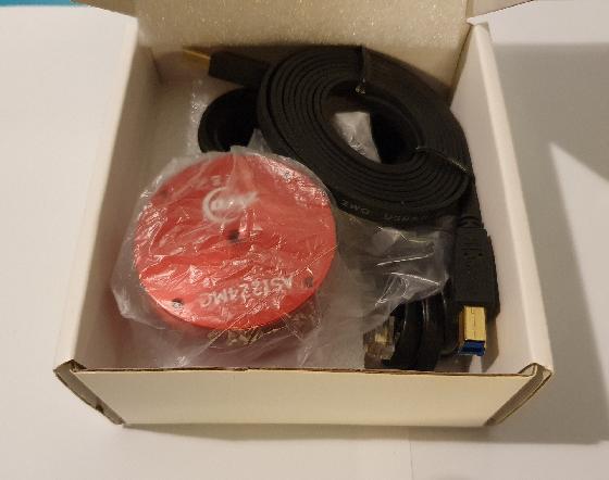 Caméra ZWO ASI224MC v1.3 + filtre IRCUT D21