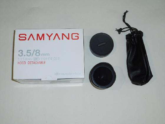 Samyang Fisheye  8mm F3.5 II