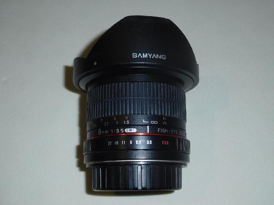 Samyang Fisheye  8mm F3.5 II