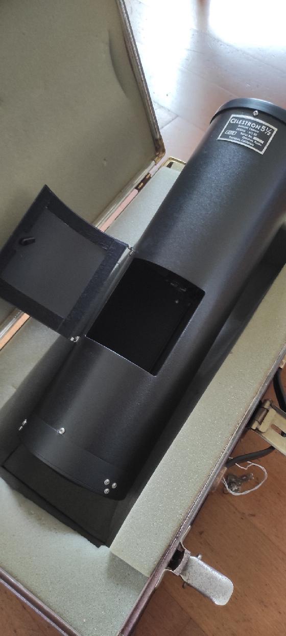 Chambre de schmidt Célestron 5.5" (139/225 F1.65)